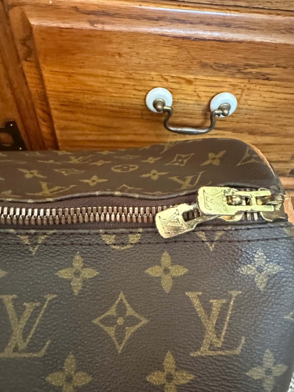 Louis Vuitton Monogram Canvas Keepall  Bandouliere 55 - Picture 6 of 15